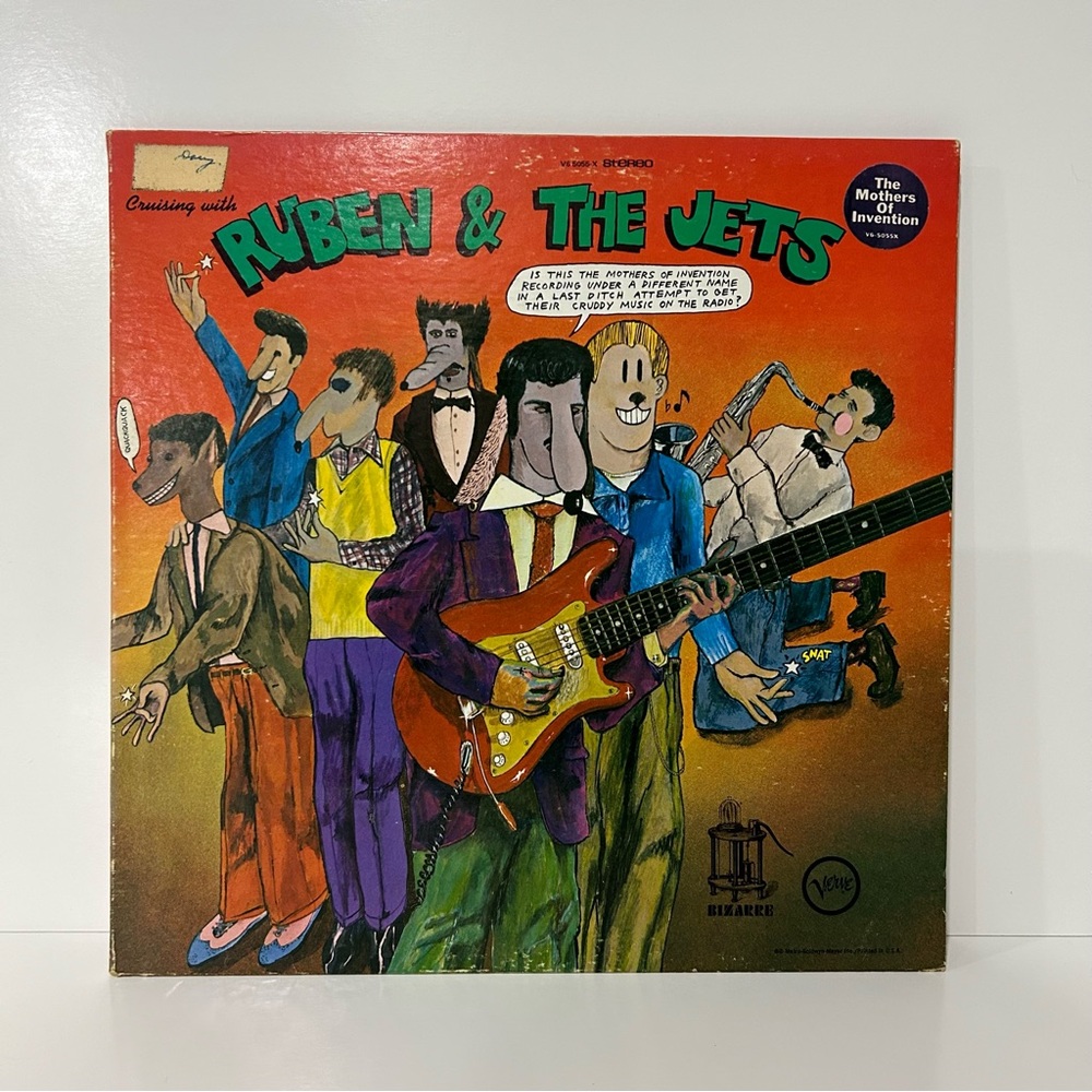 Frank Zappa Ruben & The Jets Mother of Invention LP Vinyl Record 1968 V6-5055X